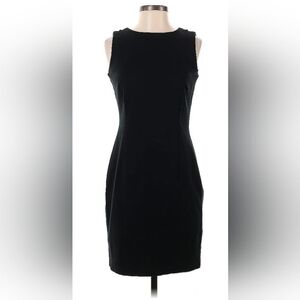 INC Sleeveless Fitted Cocktail Dress Black Size 10